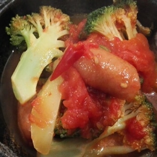 ブロッコリーのトマト煮